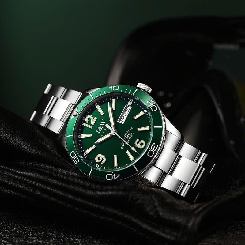 I&W Carnival IW586G 41mm-duoc-ban-tai-NGUYÊN độ đồng hồ (seikomod)