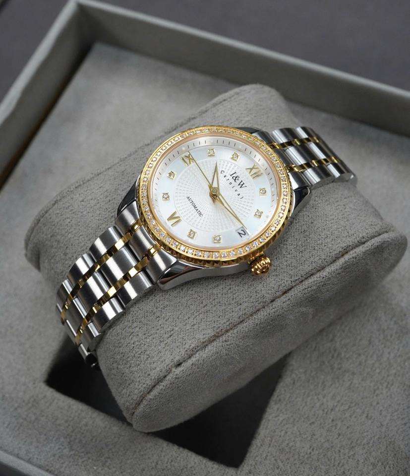 I&W Carnival 615L 32mm nữ-duoc-ban-tai-NGUYÊN độ đồng hồ (seikomod)