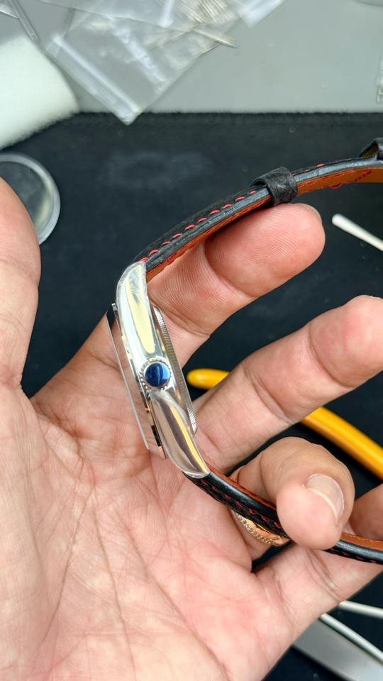 Seikomod DateJust x Movado trái tim đỏ 36mm-duoc-ban-tai-NGUYÊN độ đồng hồ (seikomod)