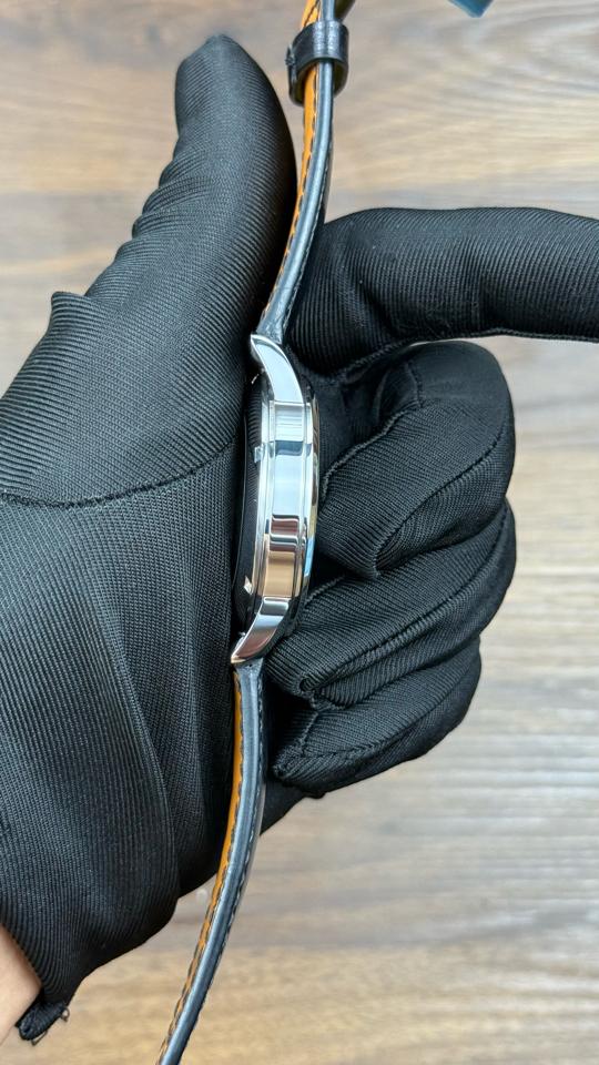 Seikomod Presage xanh lá dây da bò sáp 40mm-duoc-ban-tai-NGUYÊN độ đồng hồ (seikomod)