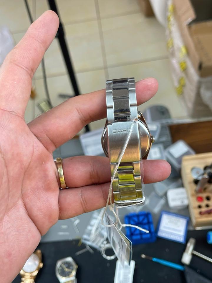 Casio MTP-1302DS-1AVDF 42mm mặt xà cừ-duoc-ban-tai-NGUYÊN độ đồng hồ (seikomod)