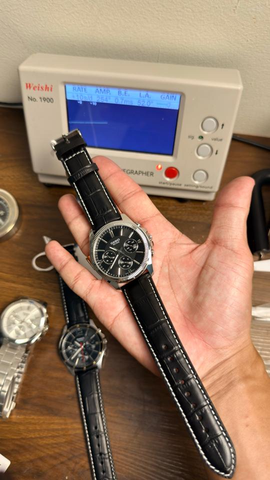 CASIO MTP-1375L-1AVDF 41mm-duoc-ban-tai-NGUYÊN độ đồng hồ (seikomod)