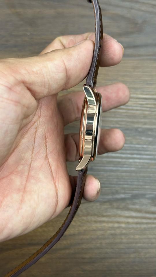 Seikomod Presage 40mm nâu vàng hồng-duoc-ban-tai-NGUYÊN độ đồng hồ (seikomod)