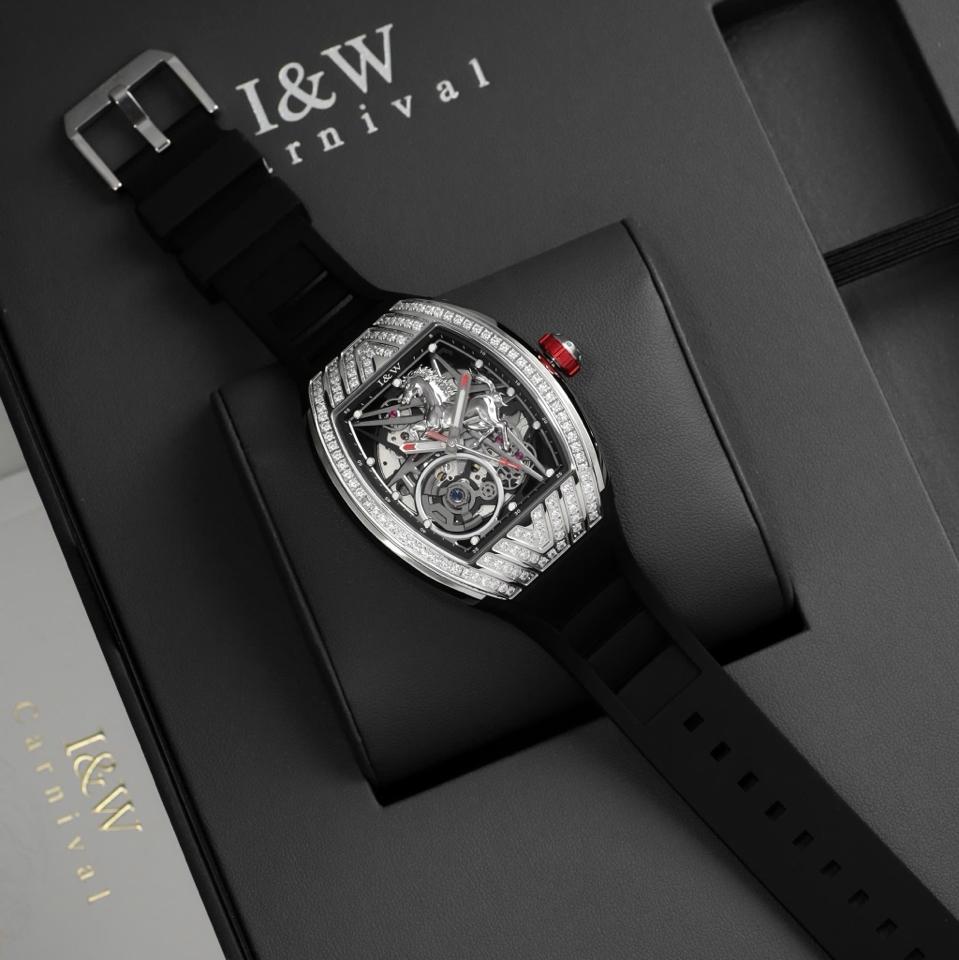 I&W Carnival  IW768G 43x51 mm-duoc-ban-tai-NGUYÊN độ đồng hồ (seikomod)