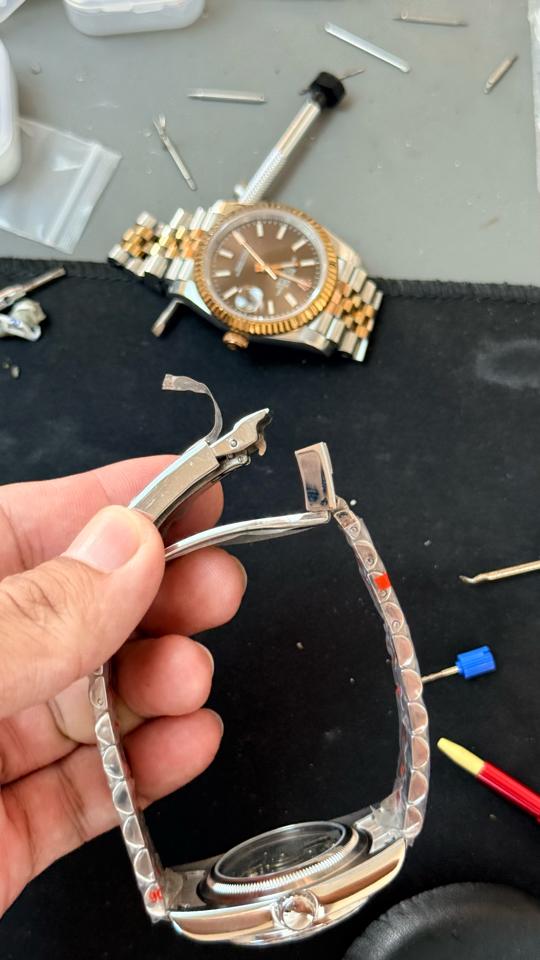 Seikomod DateJust xanh tiffany niềng đá-duoc-ban-tai-NGUYÊN độ đồng hồ (seikomod)