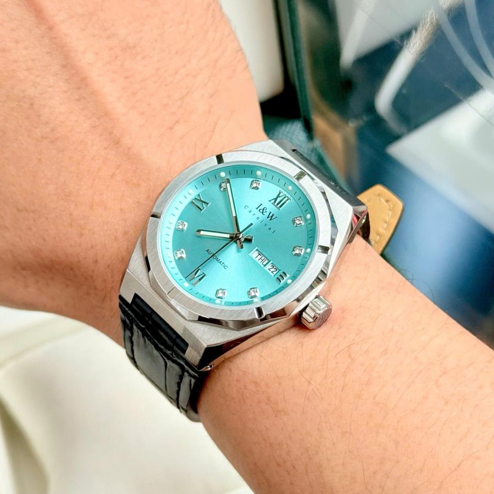 IW CARNIVAL IW751G 41mm tiffany-duoc-ban-tai-NGUYÊN độ đồng hồ