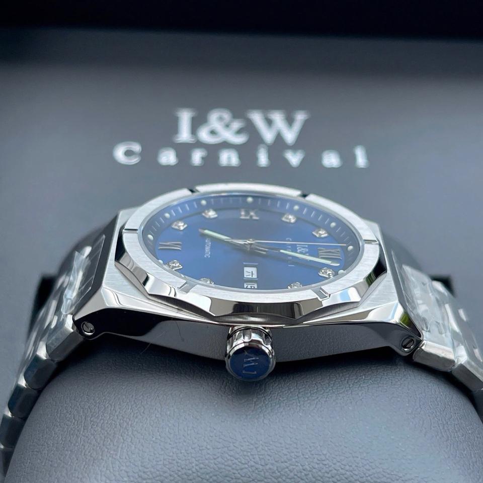 IW CANIVAL - IW751G 41mm xanh dương-duoc-ban-tai-NGUYÊN độ đồng hồ (seikomod)