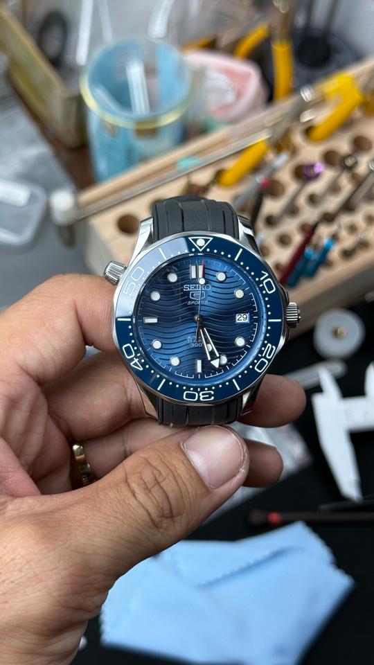 Seikomod OMG 42mm xanh dương-duoc-ban-tai-NGUYÊN độ đồng hồ (seikomod)