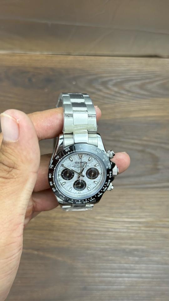 Seikomod Daytona 39mm thiên thạch-duoc-ban-tai-NGUYÊN độ đồng hồ (seikomod)