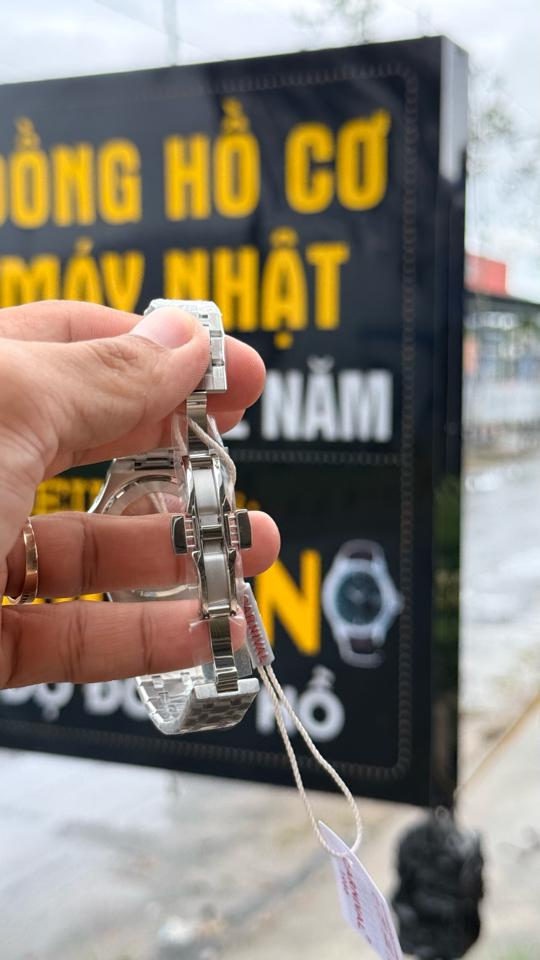 Carnival 8160L 34mm nữ mặt đen-duoc-ban-tai-NGUYÊN độ đồng hồ (seikomod)