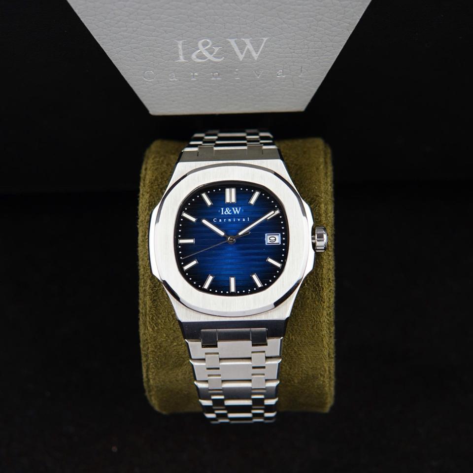 IW Canival IW721G 41mm xanh navy-duoc-ban-tai-NGUYÊN độ đồng hồ (seikomod)