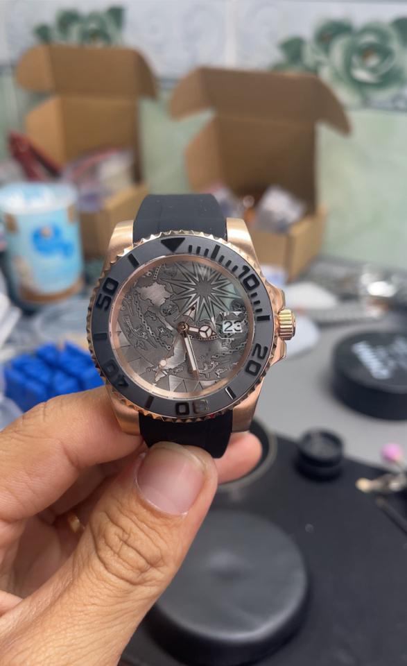 Seikomod submariner Trống đồng 41mm-duoc-ban-tai-NGUYÊN độ đồng hồ (seikomod)