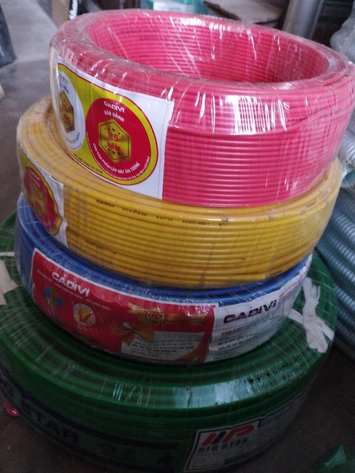 Dây cadivi 1×2.5-duoc-ban-tai-ĐẠI LÝ: NGUYÊN LIÊN chuyên Sơn gạch - vật tư điện nước - điện lạnh - đồ gia dụng - thiết bị vệ sinh cao cấp vv...