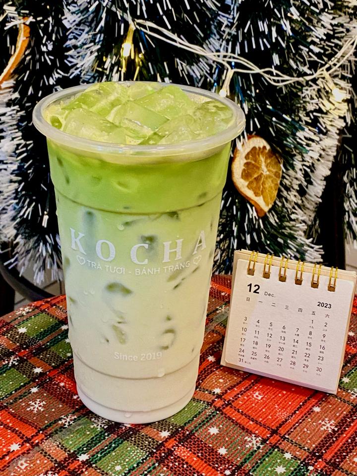 Matcha Latte Ice-duoc-ban-tai-Ăn Vặt Chang Ngố’s - Kocha