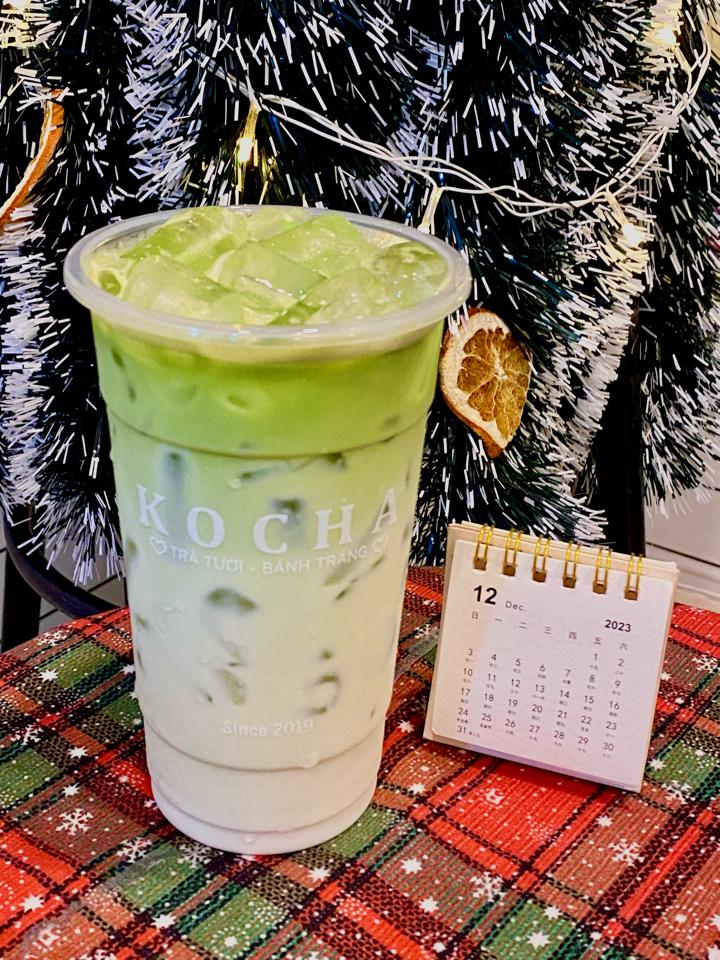 Matcha Latte Ice-duoc-ban-tai-Ăn Vặt Chang Ngố’s - Kocha