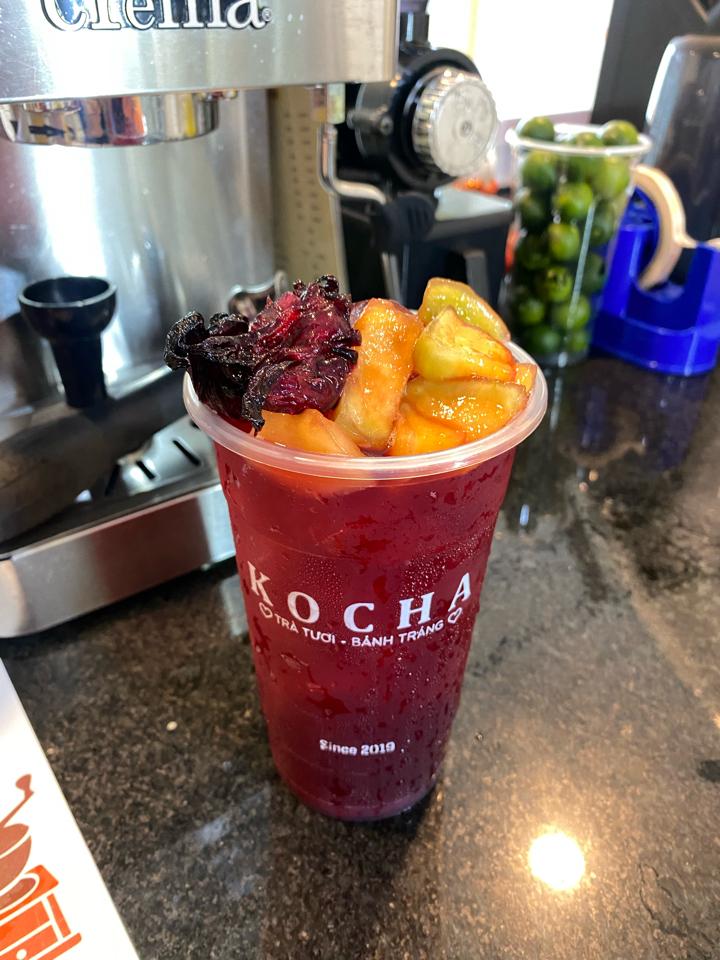 Hibiscus Dưa Lưới-duoc-ban-tai-Ăn Vặt Chang Ngố’s - Kocha