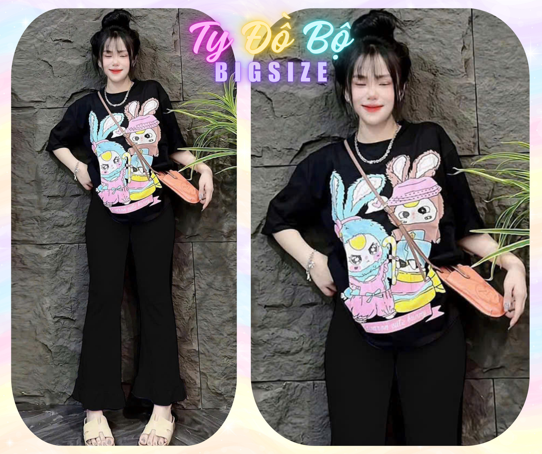 Set thun dài loe babythree-duoc-ban-tai-Ty Đồ Bộ Bigsize