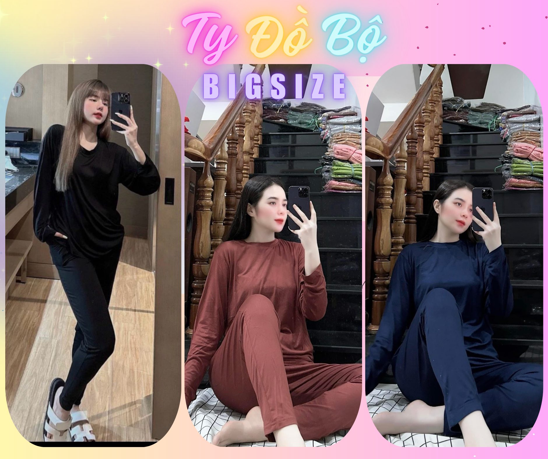 Set thun dài ủ kem-duoc-ban-tai-Ty Đồ Bộ Bigsize