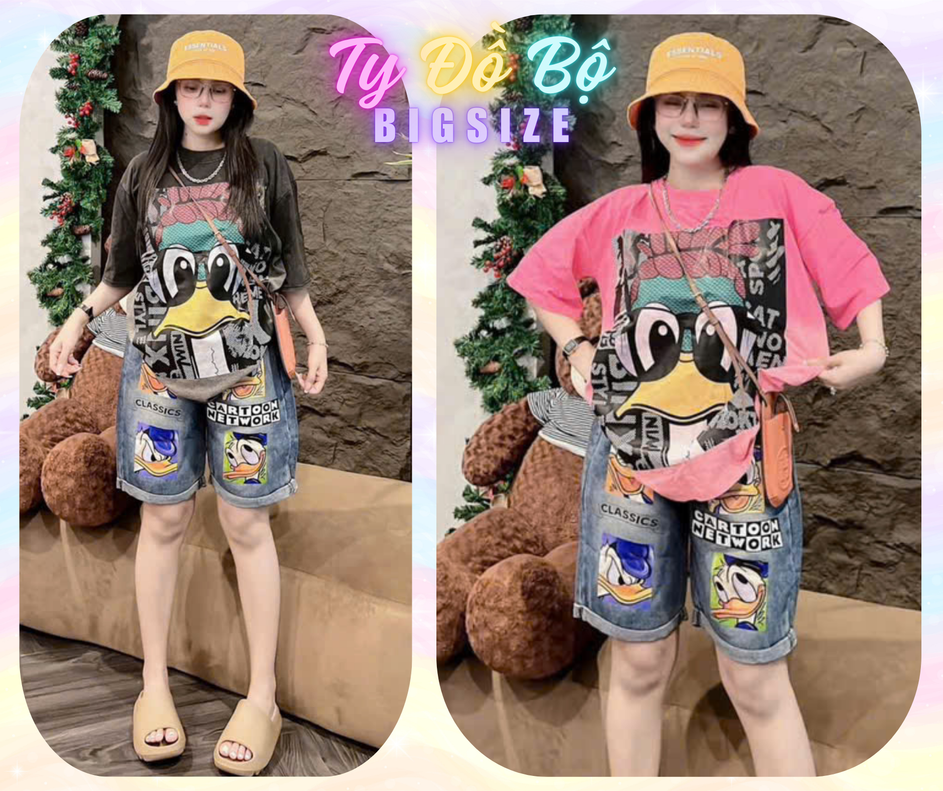 Set jeans lửng vịt-duoc-ban-tai-Ty Đồ Bộ Bigsize