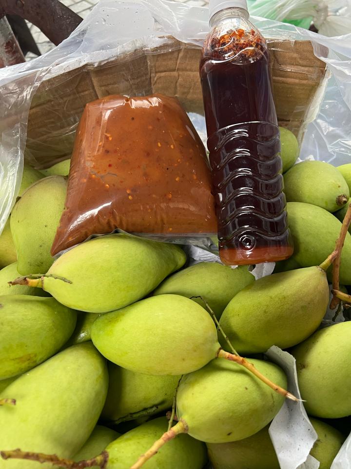 Ruốc sống-duoc-ban-tai-Xoài Non Xứ Đà