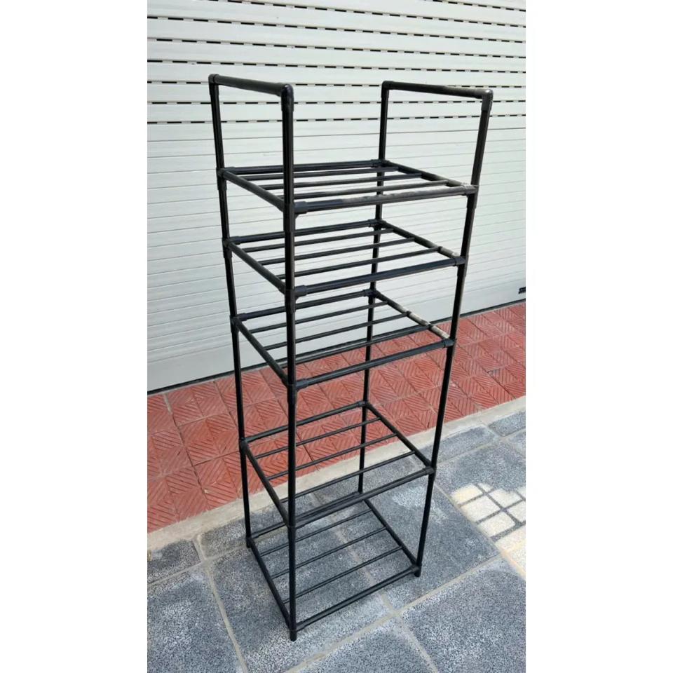 Kệ để đồ đa năng 6 tầng nhà bếp khung thép cacbon sơn tĩnh điện-duoc-ban-tai-BT Mart - Siêu thị dành cho Người bận rộn