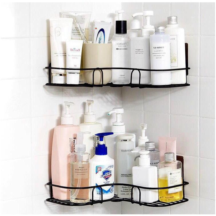 Kệ góc sắt dán tường nhà tắm-duoc-ban-tai-Gia dụng BT Mart