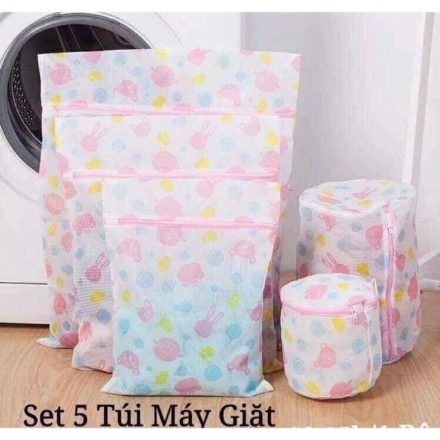 Set 5 túi lưới giặt đồ-duoc-ban-tai-Gia dụng BT Mart