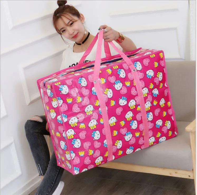 Túi bạt đựng đồ 70cm khóa kéo -duoc-ban-tai-BT Mart - Siêu thị dành cho Người bận rộn