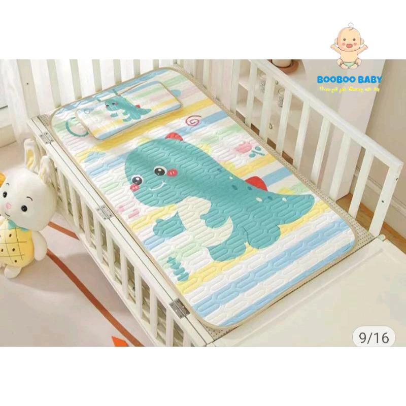 Chiếu điều hòa cao su non tặng kèm gối cho bé-duoc-ban-tai-BT Mart - Siêu thị dành cho Người bận rộn