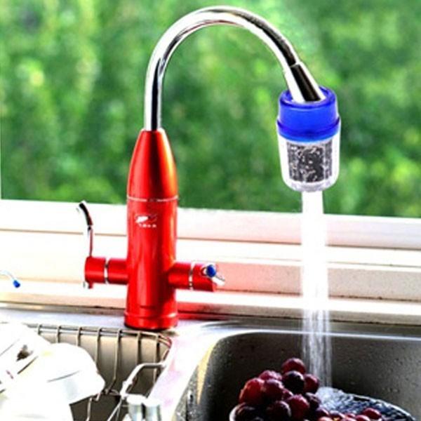 Đầu lọc nước tại vòi màu xanh-duoc-ban-tai-BT Mart - Siêu thị dành cho Người bận rộn