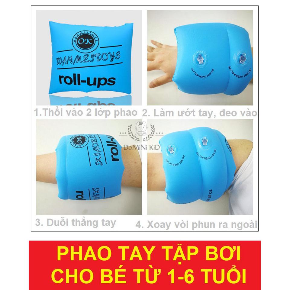 Bộ 2 cái phao tay tập bơi bé 1-6 tuổi-duoc-ban-tai-BT Mart - Siêu thị dành cho Người bận rộn