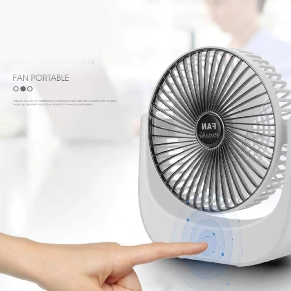 Quạt tích điện KY903 (xoay 120 độ, 3 chế độ)-duoc-ban-tai-BT Mart - Siêu thị dành cho Người bận rộn