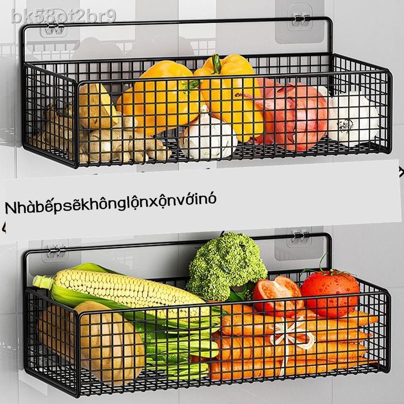 Kệ treo dán tường lưới sắt 1 ngăn dài-duoc-ban-tai-Gia dụng BT Mart