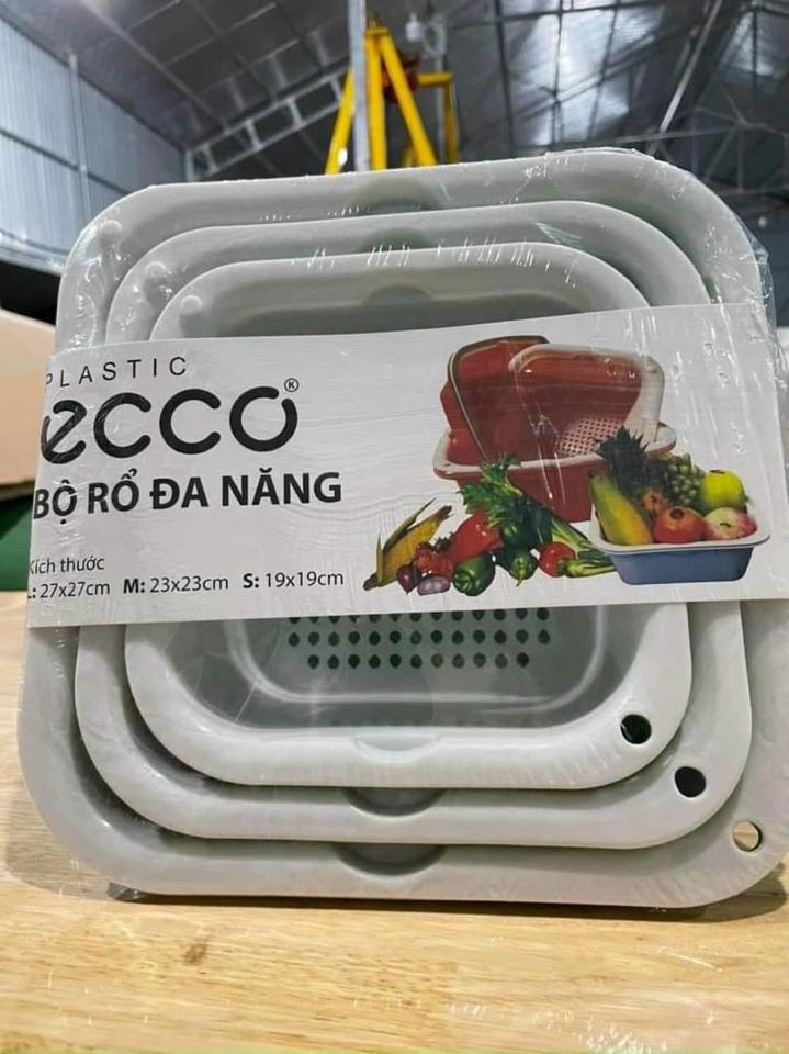 Sét 6 món (3 rổ, 3 thau) Ecco-duoc-ban-tai-BT Mart - Siêu thị dành cho Người bận rộn