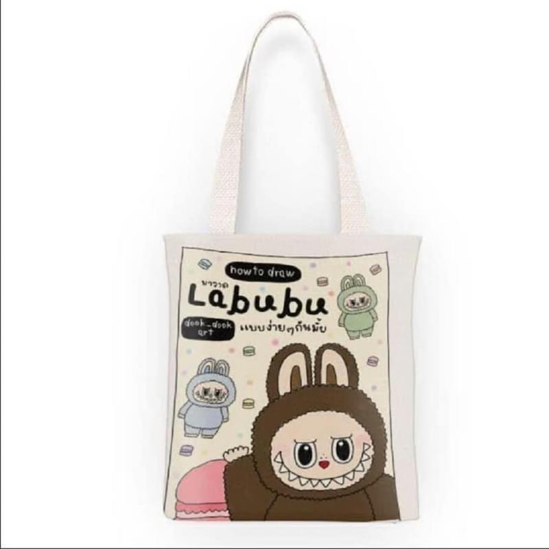 Túi vải canvas nữ tote, túi xách nữ Labubu-duoc-ban-tai-BT Mart - Siêu thị dành cho Người bận rộn