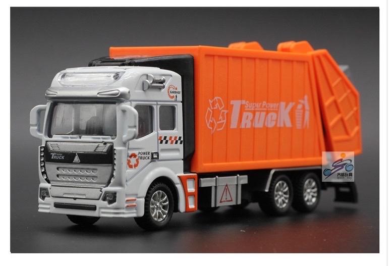 Đồ chơi xe đổ rác mô phỏng (chạy trớn, bấm nút nâng thùng rác)-duoc-ban-tai-Gia dụng BT Mart