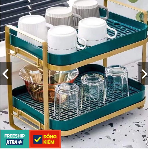 Kệ 2 tầng úp ly chén,để đồ đa năng-duoc-ban-tai-BT Mart - Siêu thị dành cho Người bận rộn