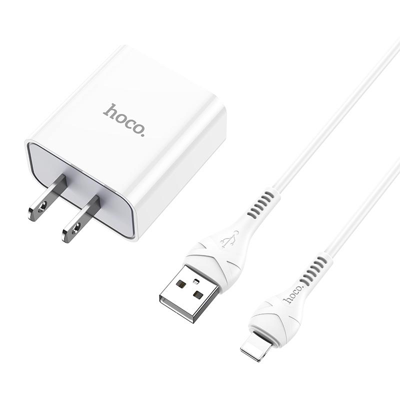 Bộ sạc nhanh 2.1A/Cóc sạc Hoco.C81-duoc-ban-tai-BT Mart - Siêu thị dành cho Người bận rộn