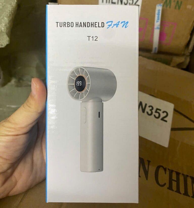 Quạt tích điện hiển thị đèn led T12-duoc-ban-tai-BT Mart - Siêu thị dành cho Người bận rộn