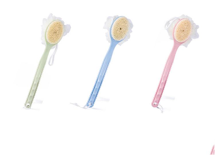 Bàn chải chà lưng kèm bông tắm 2 trong 1-duoc-ban-tai-BT Mart - Siêu thị dành cho Người bận rộn