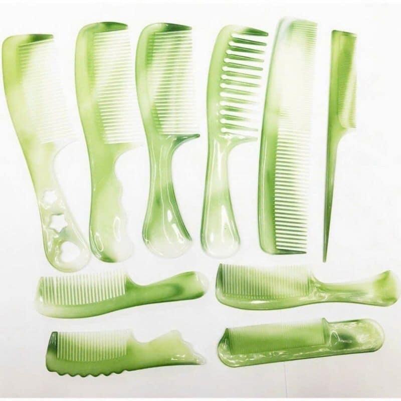 Set 10 lược chải tóc răng thưa-duoc-ban-tai-BT Mart - Siêu thị dành cho Người bận rộn