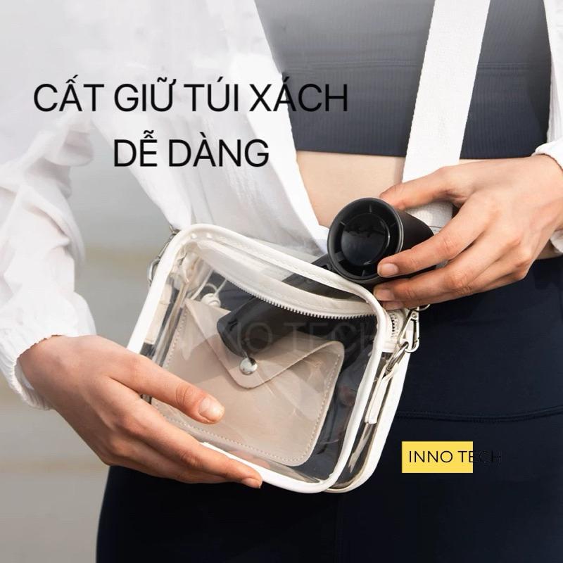 Quạt tích điện đèn led thể hiện 100 mức gió Veeco-duoc-ban-tai-BT Mart - Siêu thị dành cho Người bận rộn