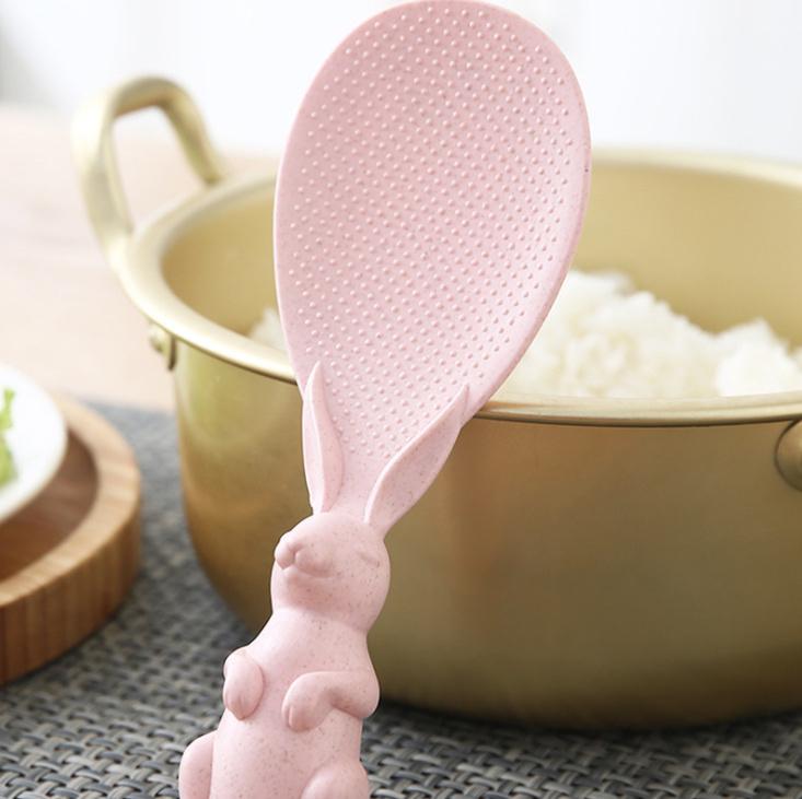 Vá (muỗng) xới cơm hình thỏ-duoc-ban-tai-BT Mart - Siêu thị dành cho Người bận rộn