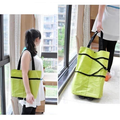 Xe kéo đi chợ / Giỏ kéo có bánh xe-duoc-ban-tai-BT Mart - Siêu thị dành cho Người bận rộn