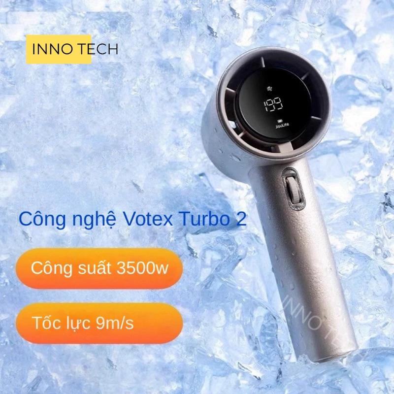 Quạt tích điện đèn led thể hiện 100 mức gió Veeco-duoc-ban-tai-BT Mart - Siêu thị dành cho Người bận rộn