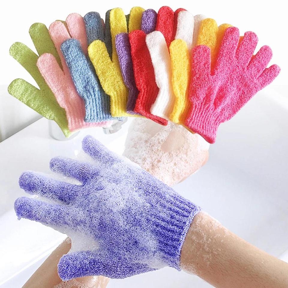 Găng tay rửa chén/tắm tẩy tế bào chết-duoc-ban-tai-BT Mart - Siêu thị dành cho Người bận rộn