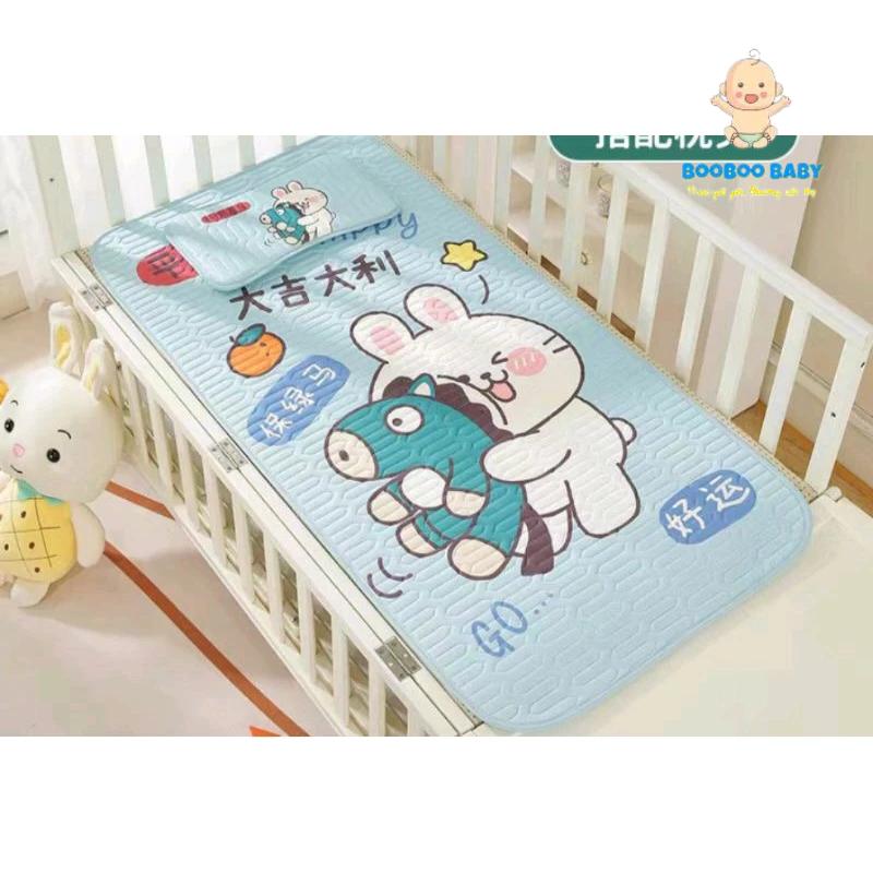 Chiếu điều hòa cao su non tặng kèm gối cho bé-duoc-ban-tai-BT Mart - Siêu thị dành cho Người bận rộn