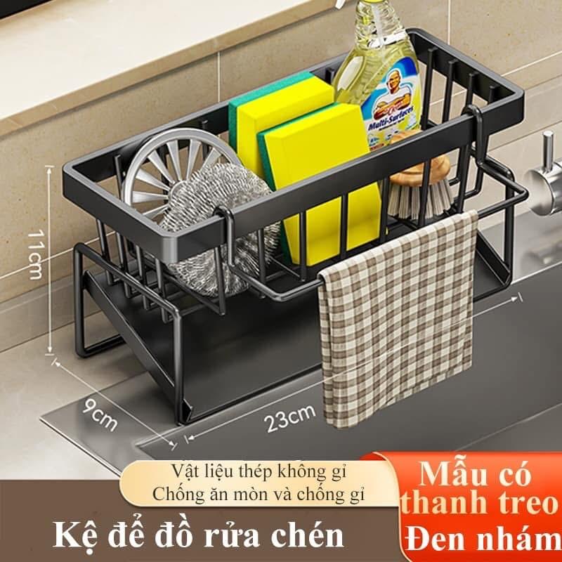 Kệ để đồ rửa chén khay hứng nước nghiêng sơn tĩnh điện không gỉ-duoc-ban-tai-BT Mart - Siêu thị dành cho Người bận rộn