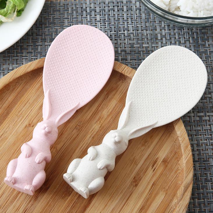 Vá (muỗng) xới cơm hình thỏ-duoc-ban-tai-BT Mart - Siêu thị dành cho Người bận rộn