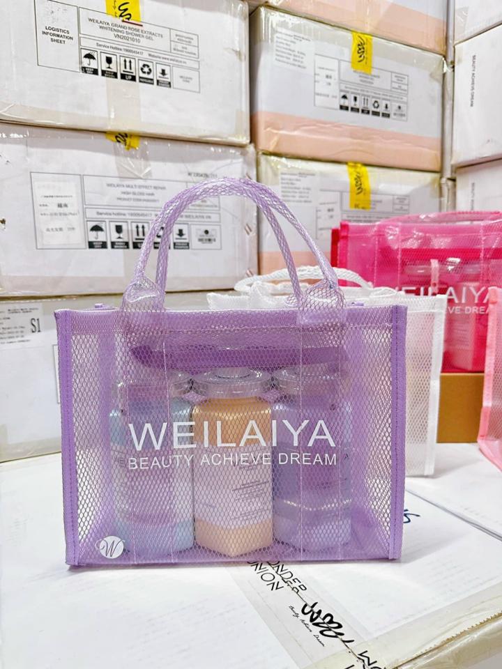 Túi tote bag Weilaiya màu tím-duoc-ban-tai-Cẩm Loan Cosmetics